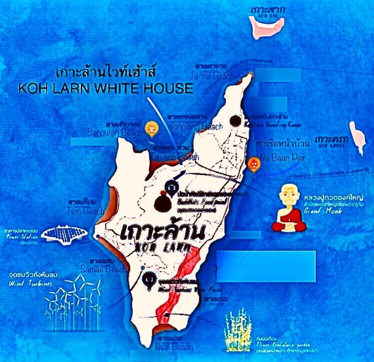 Koh Larn White House Hotel Ngoại thất bức ảnh